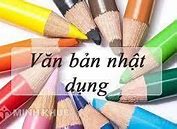 Các Văn Bản Nhật Dụng Lớp 6 7 8 9