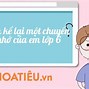 Viết Bài Văn Kể Lại Một Trải Nghiệm Của Em Lớp 6 Ngắn Gọn Nhất