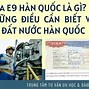 Visa E9 Hàn Quốc 2022 Là Gì Tiếng Việt Là Gì